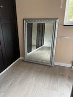 Zilveren Spiegel facet geslepen met Sierlijke Rand 76X106, Ophalen, Gebruikt, 100 tot 150 cm, 75 tot 100 cm