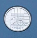 Kwartje 1992 1993 1994 1995 1996 1997 1998 2000 2001 UNC, Ophalen of Verzenden, Koningin Beatrix, 25 cent, Losse munt