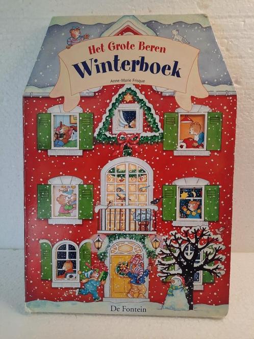 BOEK: HET GROTE BEREN WINTERBOEK – ANNE-MARIE FRISQUE, Boeken, Prentenboeken en Plaatjesalbums, Gelezen, Plaatjesalbum, Ophalen of Verzenden