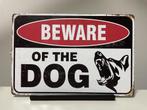Beware of the dog ,tekstbord (Old Look), Www.pand50.nl, Nieuw, Ophalen of Verzenden, Info@pand50.nl