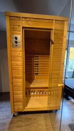 1 persoons infrarood sauna, Sport en Fitness, Sauna, Ophalen, Gebruikt, Complete sauna