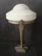 Franse Art Deco Mushroom Tafellamp, Antiek en Kunst, Antiek | Lampen, Ophalen