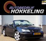 Saab 9-3 Cabrio 1.8t Linear; Automaat+Leder+Stoelverw+Climat, Gebruikt, 4 cilinders, 4 stoelen, Zwart