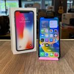 Apple iPhone X 64GB Zwart | Schade Achterkant | Met garantie, Telecommunicatie, Mobiele telefoons | Apple iPhone, Apple, Zo goed als nieuw