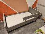 Peuterbed(150x70) met uitvalhekje incl lattenbodem/matras, Gebruikt, 70 tot 85 cm, 140 tot 160 cm, Ophalen