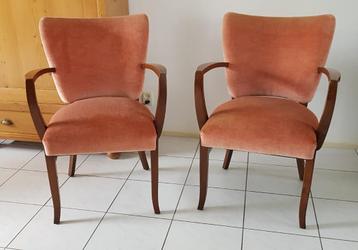 Eetkamerstoelen eetkamerstoel stoel mahonie retro 2 stuks beschikbaar voor biedingen