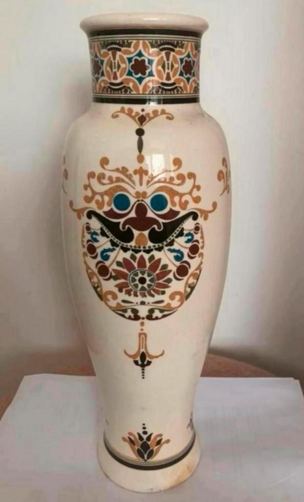 Zeldzame Art Nouveau Amphora Vaas - Museumwaardig, Antiek en Kunst, Antiek | Vazen, Ophalen of Verzenden