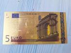 Golden collector bankbiljet 5 euro, Postzegels en Munten, Bankbiljetten | Europa | Eurobiljetten, Ophalen of Verzenden, Overige landen