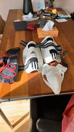 Krav maka, scheenbeschermers handschoenenen kruisbescherming, Maat XL, Ophalen of Verzenden, Gebruikt, Overige