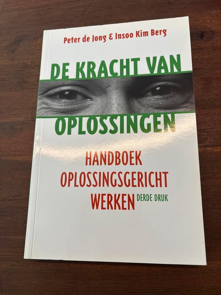 De Kracht van Oplossingen - Handboek Oplossingsgericht Werke, Boeken, Advies, Hulp en Training, Zo goed als nieuw, Ophalen of Verzenden