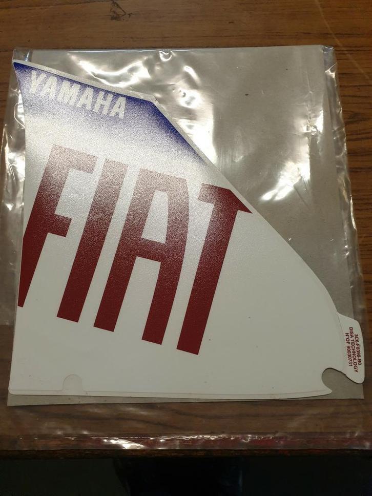 Yamaha Aerox Rossi Fiat sticker 3C6-F8398-B0, Fietsen en Brommers, Brommeronderdelen | Scooters, Nieuw, Yamaha, Frame, Ophalen of Verzenden
