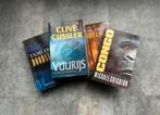4 Nederlandstalige Thrillers - Cussler, Crichton, Hoag, Ophalen, Gelezen, Nederland