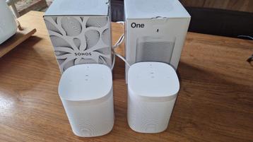 Set van 2 Sonos 100 wit (prijs p/2) beschikbaar voor biedingen