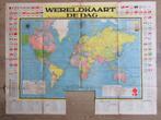 Vier vintage landkaarten in kleur, jaren dertig, Gebruikt, Voor 1940, Prent, Buitenland