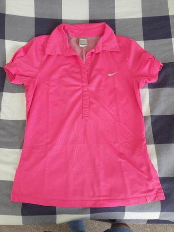 Nike FIT-DRY tennisshirt cyclaam beschikbaar voor biedingen