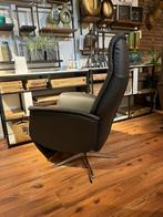 Relaxfauteuil Max Hjort Knudsen, Ophalen, Zo goed als nieuw, 50 tot 75 cm, Leer