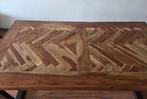 Mango Houten Eettafel Visgraat 200x100, Ophalen, 100 tot 150 cm, 200 cm of meer, Zo goed als nieuw