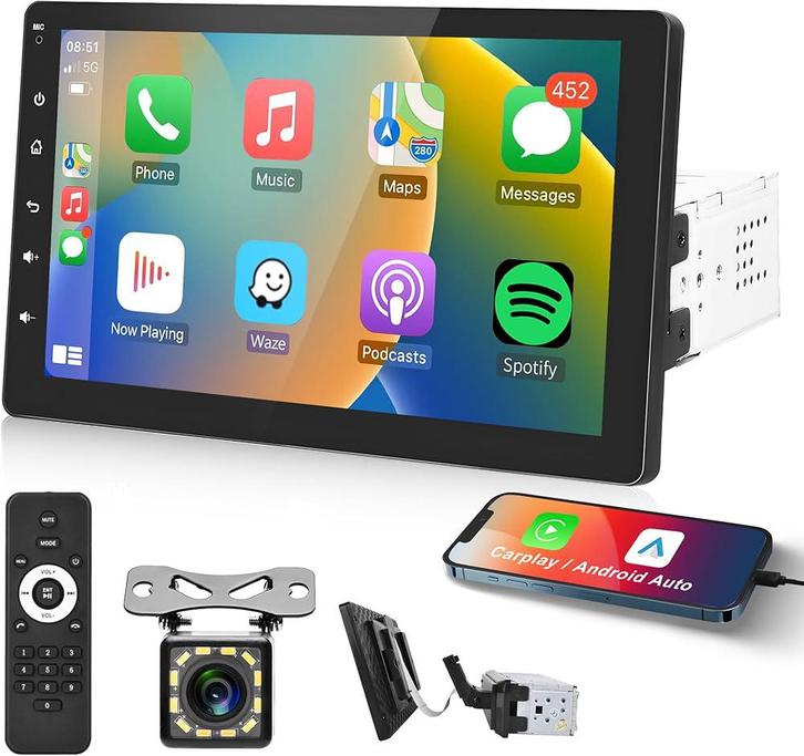 Multimedia CarPlay systeem, voor Ford Ka bouwjaar 2008–2016, Auto diversen, Autoradio's, Nieuw, Ophalen