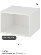 Ikea Platsa bovenkast 60 x 55 x 40 (met deurtje), Huis en Inrichting, Ophalen, Gebruikt, 50 tot 100 cm, Minder dan 100 cm
