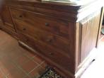 Massief teakhouten LADEKAST DRESSOIR COMMODE flamant, Ophalen, Gielen, 100 tot 150 cm, Teakhout
