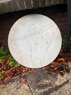 Marmeren blad (tuintafel), Ophalen of Verzenden, Zo goed als nieuw, Rond, Overige materialen