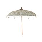 Bali parasol +voet 250 euro AANBIEDING, Nieuw, Ophalen of Verzenden, Stokparasol