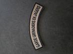 Patch Garde Grenadiers en Jagers, Verzamelen, Militaria | Algemeen, Ophalen of Verzenden, Luchtmacht, Nederland, Embleem of Badge