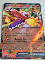 Skeledirge ex Pokemon Kaart, Ophalen of Verzenden, Zo goed als nieuw, Losse kaart, Foil