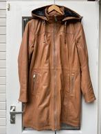 Nieuwe leren Adagio dames winterjas, Kleding | Dames, Bruin, Maat 46/48 (XL) of groter, Ophalen of Verzenden, Zo goed als nieuw