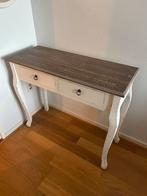 Sidetable / wandtafel met lades, Gebruikt, 50 tot 100 cm, Ophalen of Verzenden, Overige houtsoorten