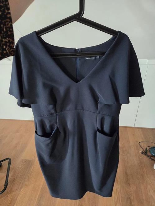 Zwangerschapsjurk 44, Kleding | Dames, Positiekleding, Zo goed als nieuw, Jurk, Maat 42/44 (L), Blauw, Ophalen of Verzenden
