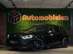 BMW 1-serie 118i Edition M Sport Shadow Line |PANO|SFEERVERL, Gebruikt, Met garantie (alle), Leder en Stof, Zwart
