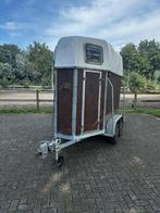 1,5 paardentrailer, extra hoge opbouw, merk Impex, Ophalen, Gebruikt, Hout, 1½-paards trailer