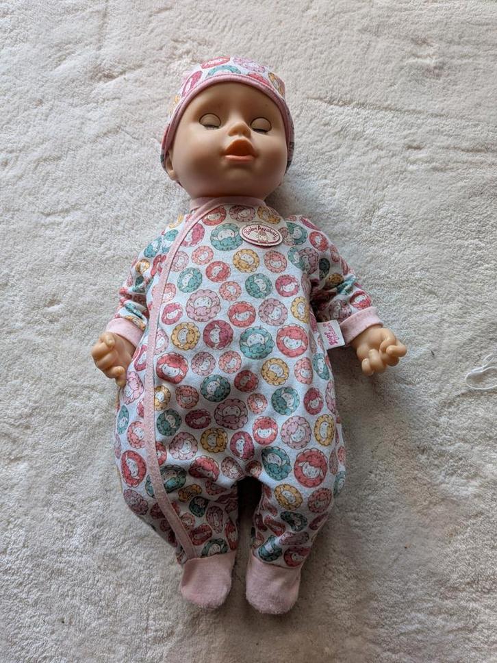 Baby Annabell Pop met pyjama en muts, Kinderen en Baby's, Speelgoed | Poppen, Gebruikt, Babypop, Ophalen of Verzenden