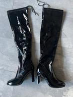 Laklaarzen, Kleding | Dames, Schoenen, Hoge laarzen, Fashion, Verzenden, Zwart