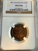 Cent Willem I 1832 in erg mooie kwaliteit, Verzenden, Koning Willem I, 1 cent, Losse munt