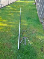 5 meter alu buis met muurbeugels, Telecommunicatie, Antennes en Masten, Ophalen, Gebruikt, Mast