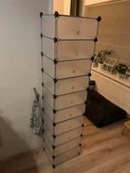 Modulaire schoenenkast - Nog in goede staat!, Met plank(en), Gebruikt, 200 cm of meer, Ophalen of Verzenden