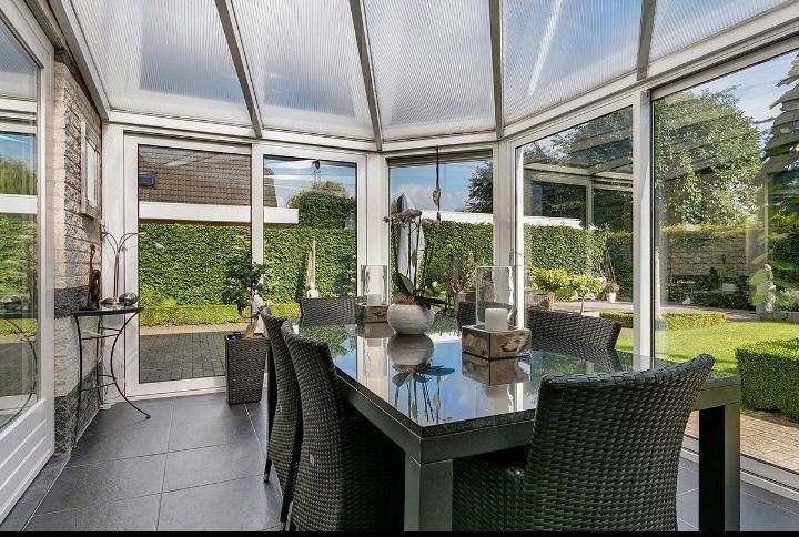 Tuintafel granieten blad - Bois Le Duc 200x100x78 cm, Tuin en Terras, Tuintafels, Rechthoekig, Ophalen