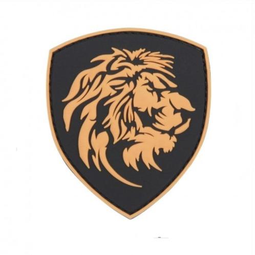 Embleem,Patch,PVC,Koninklijke,Landmacht,Leeuw,Oranje, Verzamelen, Militaria | Algemeen, Landmacht, Embleem of Badge, Nederland