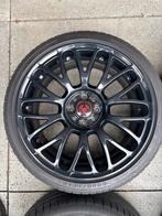 Fiat 500 Abarth Velgen met Zomerbanden - 17 inch, Ophalen, Gebruikt, Banden en Velgen, 17 inch
