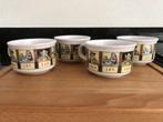 4 Vintage Aap Noot Mies Soepkommen, Ophalen of Verzenden, Zo goed als nieuw, Kom(men), Overige stijlen