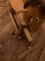 Oud houten hobbelpaard, Ophalen of Verzenden, Zo goed als nieuw