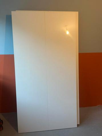2x Ikea pax schuifdeuren met ril 2x 1m kast - afbeelding 5