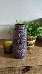 Aparte Vintage Westgermany vaas van Scheurich decor 'Inca', Ophalen of Verzenden