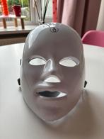 Gezichtsmasker LED met lichttherapie, Ophalen of Verzenden, Zo goed als nieuw, Wit, Gehele gezicht