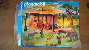 Playmobil wildlive safaristation 5907 beschikbaar voor biedingen