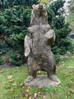 Grizzlybeer antiekgoud beer bos beeld dier goud, Ophalen, Nieuw, Dierenbeeld