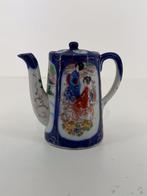 Vintage Japanse Kutani theepot met geisha-decoratie, Antiek en Kunst, Ophalen of Verzenden