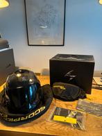 Skorpion Exo Tech carbon + pinlock + doos Maat L, Motoren, Overige merken, Systeemhelm, Ophalen of Verzenden, Dames